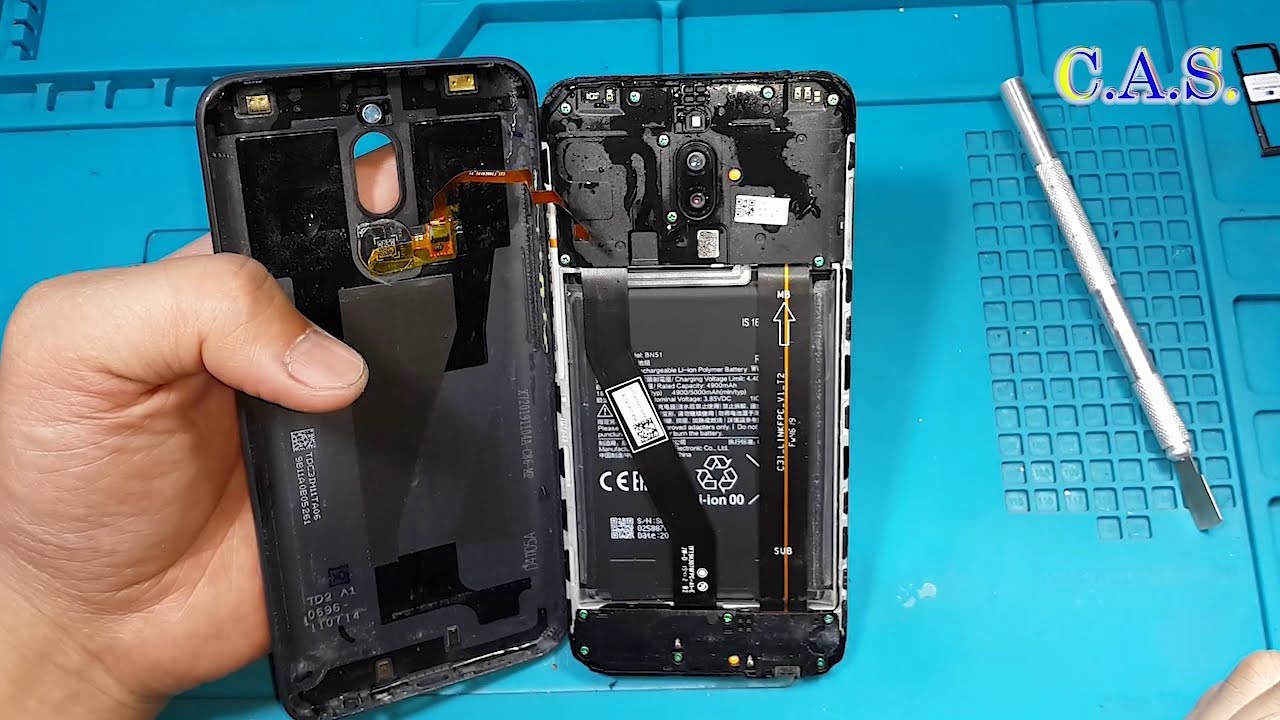 Redmi 8 упал в воду, не включается, перезагружается, разборка сборка, не включается, перезагружается