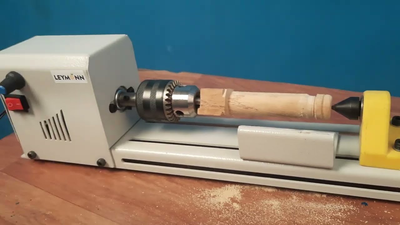 LEYMONN Mini Lathe ADV | Beads Polisher Machine | DIY Woodworking Wood Cutting Tool