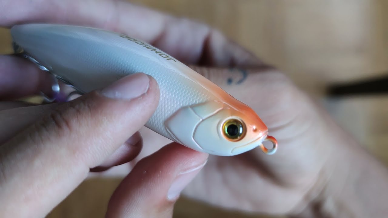 unboxing señuelo réplica Z claw zenith AliExpress 3.15€ marca johncoo