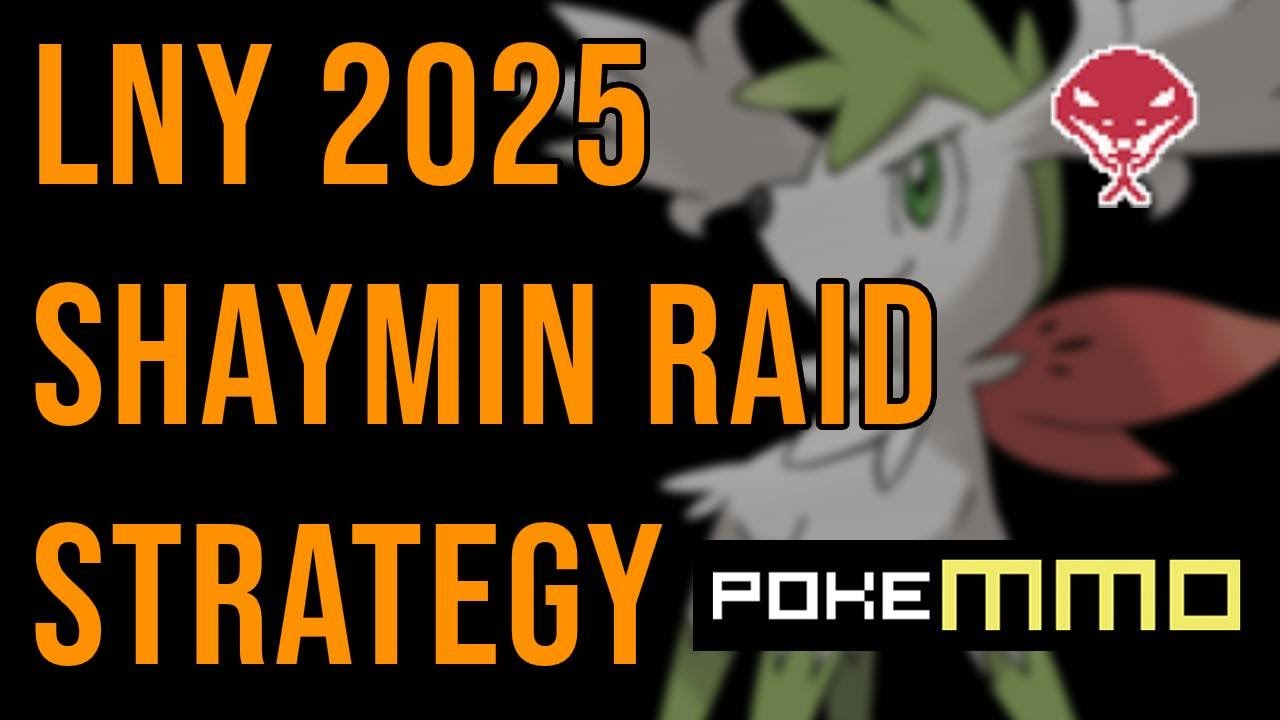 Shaymin Raid Guide from Jejgunz | Lunar New Year Event 2025 [PokeMMO]