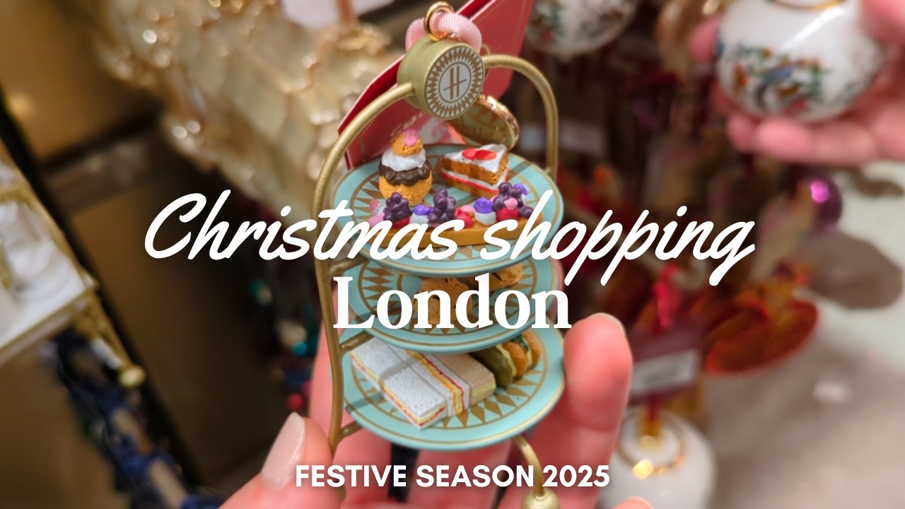 ロンドンでクリスマスショッピング🎄憧れのリバティ・ハロッズ・フォートナム&メイソン・セルフリッジズ🎅イギリスのプレゼント交換事情🎁 [英国老舗デパート4店 総集編]