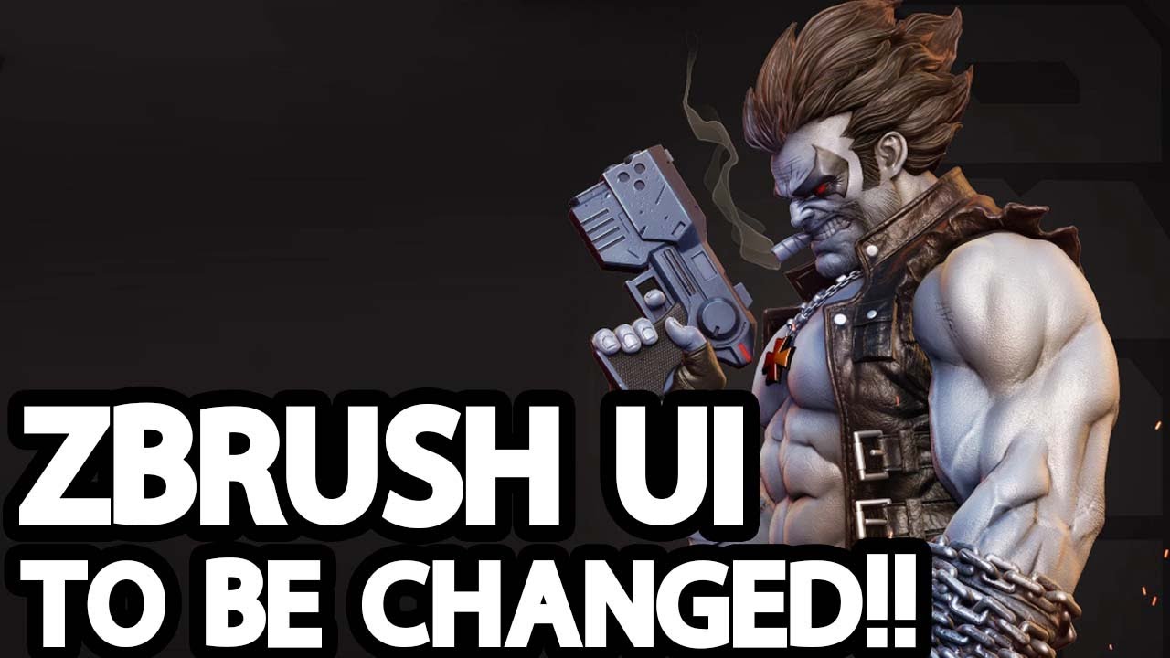 Пользовательский интерфейс Zbrush скоро изменится?!