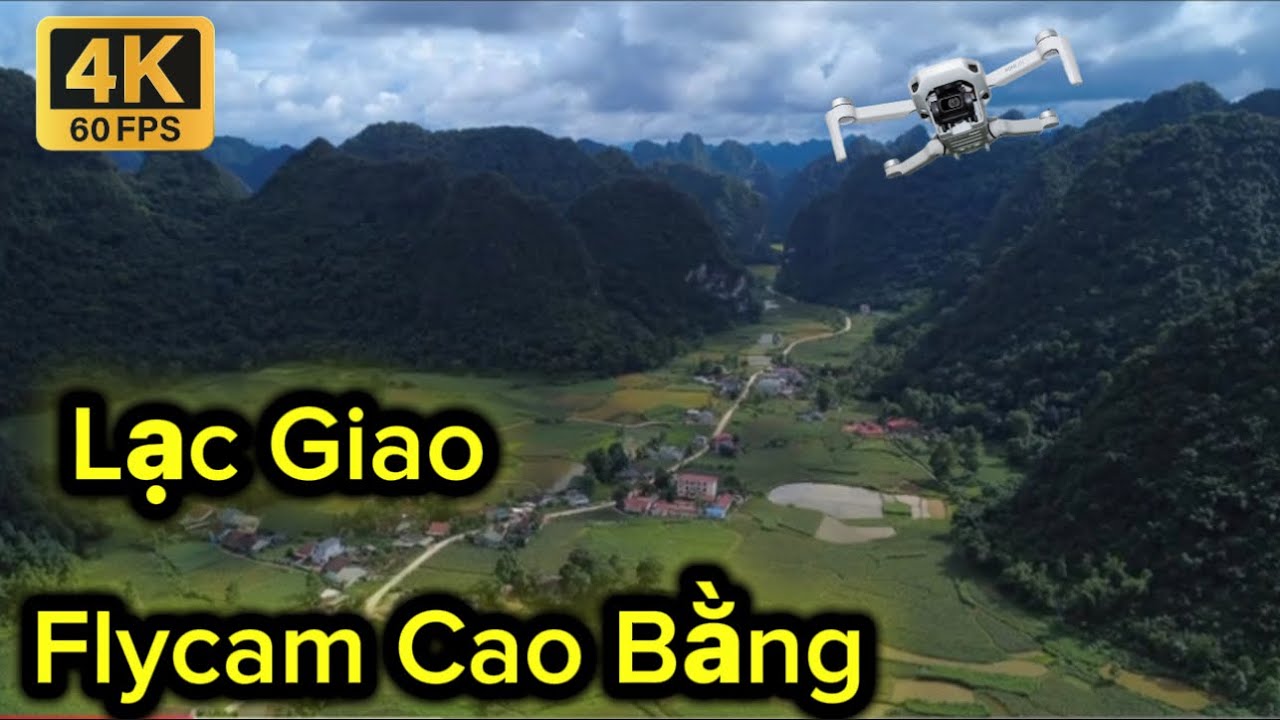 Góc nhìn flycam,Lạc Giao,Quảng Hoà,Cao Bằng