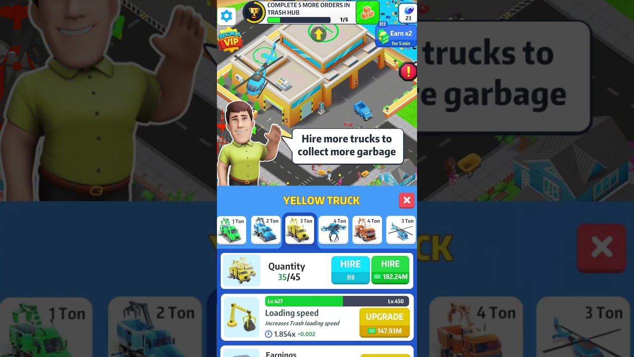 Trash Tycoon Idle Business 💰 | Ultimate Money & Profit Strategy Series - 133