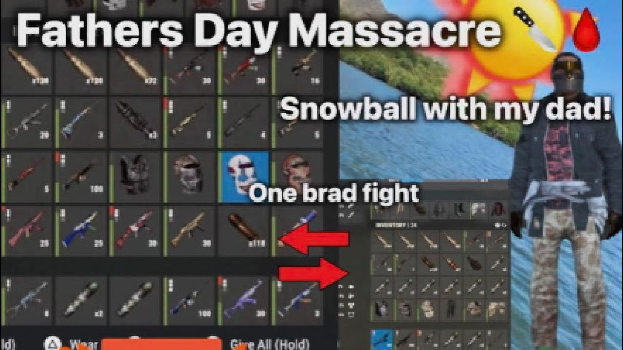 FATHERS DAY MASSACRE |Rust Console Edition |PS5|
