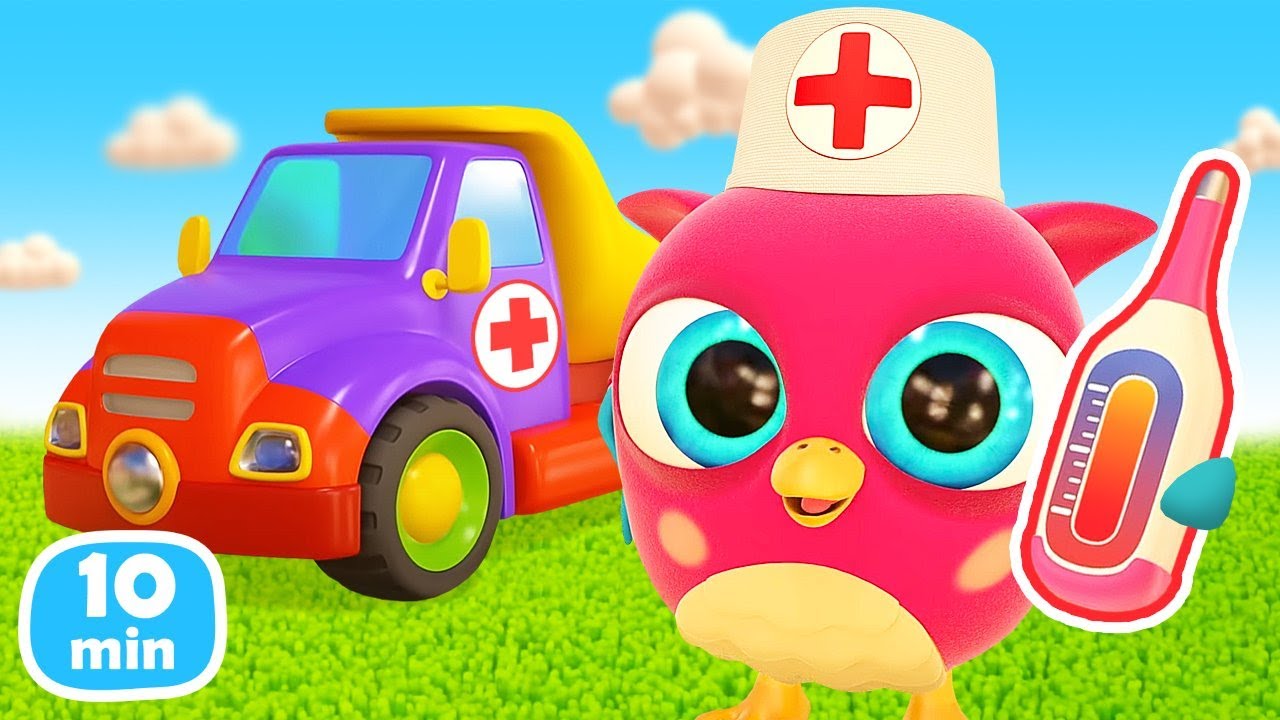 Spielspaß mit HopHop der Eule und TockTock dem Specht – Lustige Cartoons für Kleinkinder
