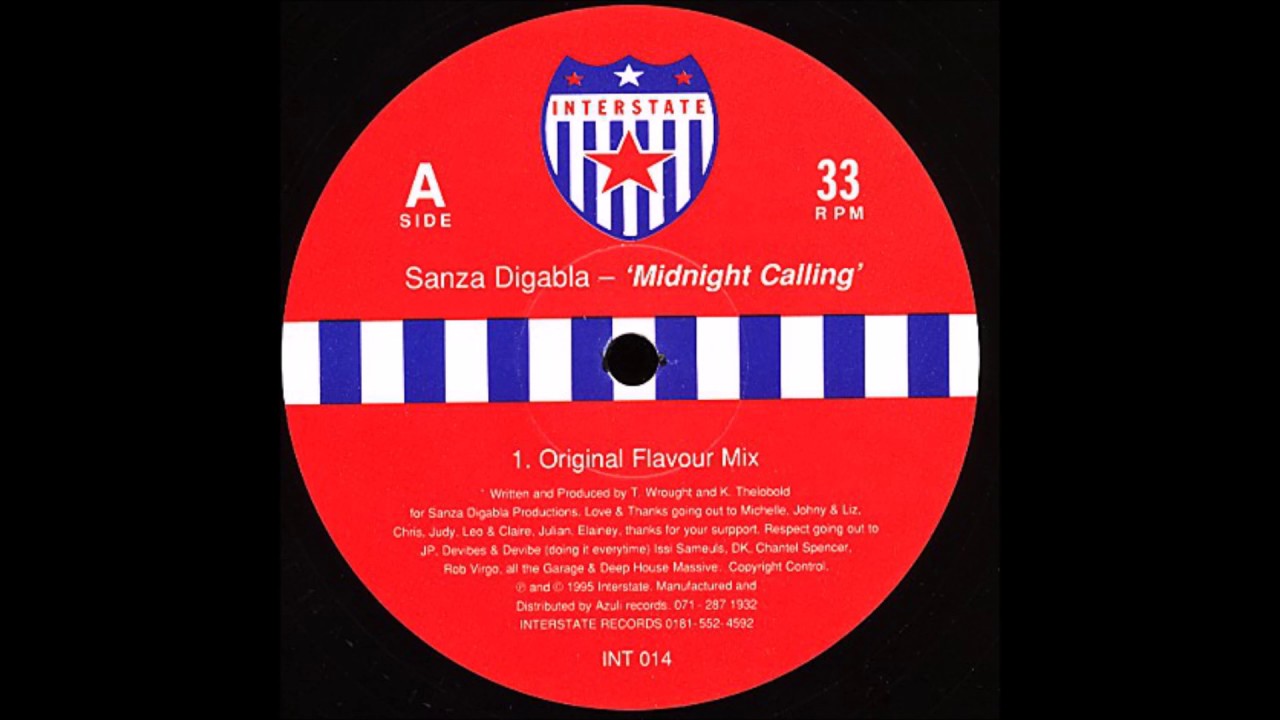 Sanza Digabla - Midnight Calling (Original Flavour Mix)