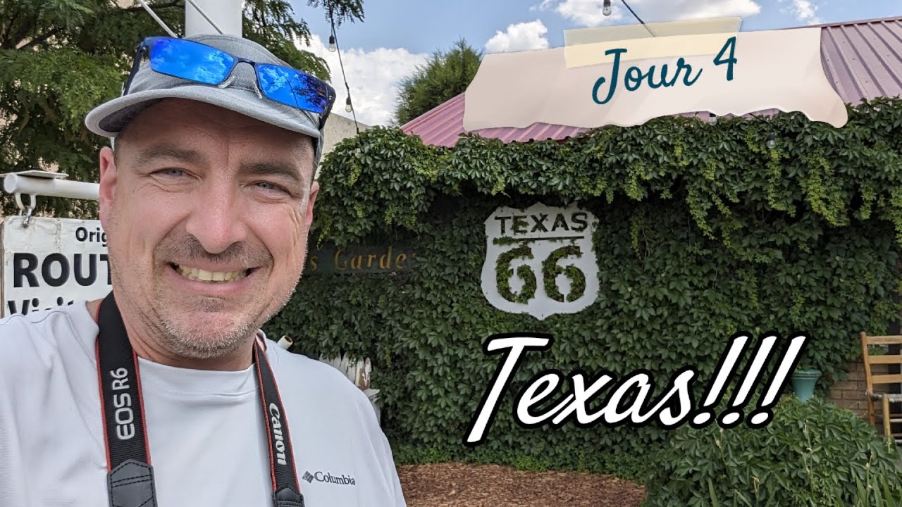 Jour 4 🚗🛣️6️⃣6️⃣ Texas - Road 66 USA
