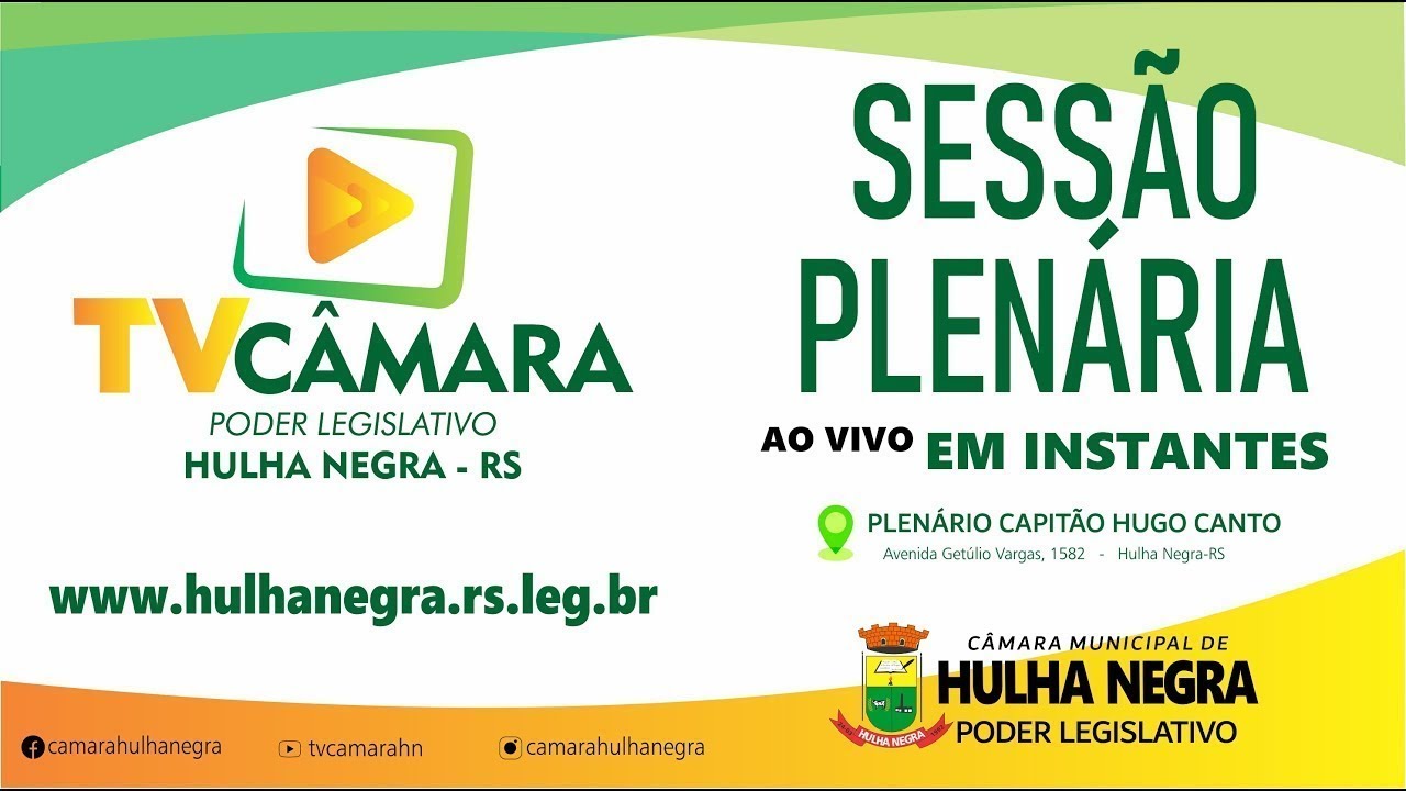 Sessão Ordinária 18 de dezembro de 2025 - Poder Legislativo Hulha Negra - RS
