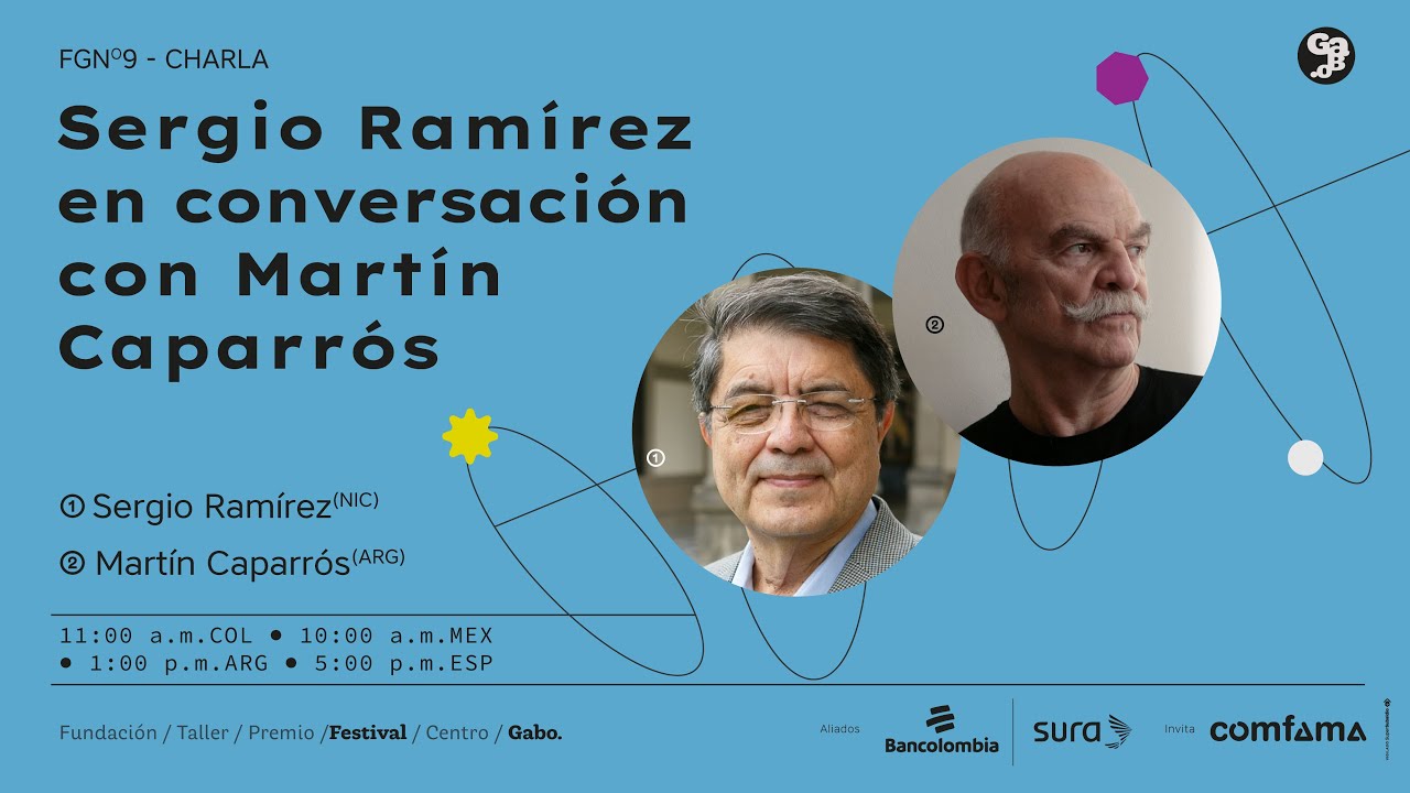 Sergio Ram&iacute;rez en conversaci&oacute;n con Mart&iacute;n Caparr&oacute;s 🗣️ | Charla web