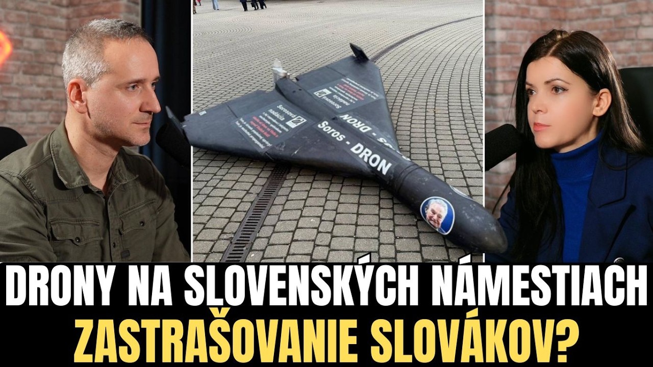Pavol Slota: Sorošova nadácia vystavuje makety ruských dronov na Slovensku | TVOTV | Lenka Zlatev
