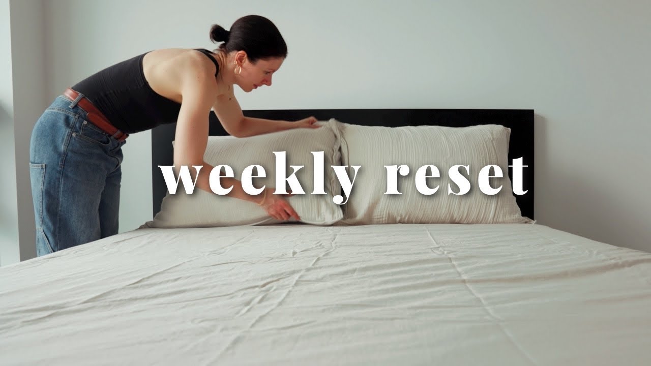 My Simple Home Reset Routine 🧼 (clean with me!)