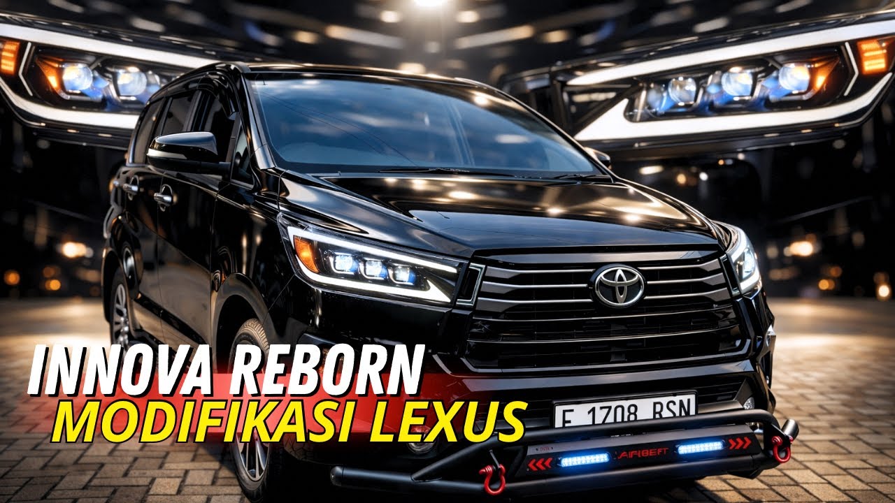 TOYOTA INNOVA REBORN LEXUS STYLE. INI SIH LEVEL UP MODIFIKASI🔥