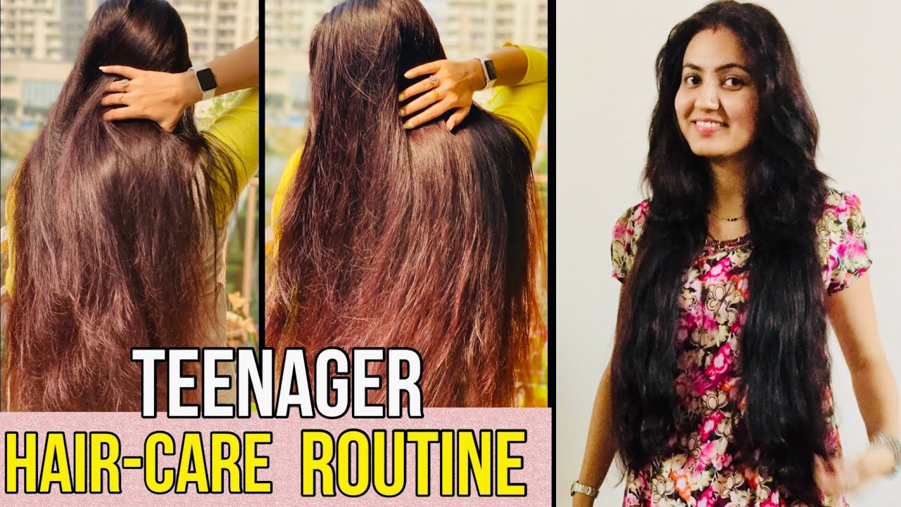 TEENAGE HAIR CARE ROUTINE : 10 Tips for Teenagers To Get Long Shiny & Healthy Hair💕