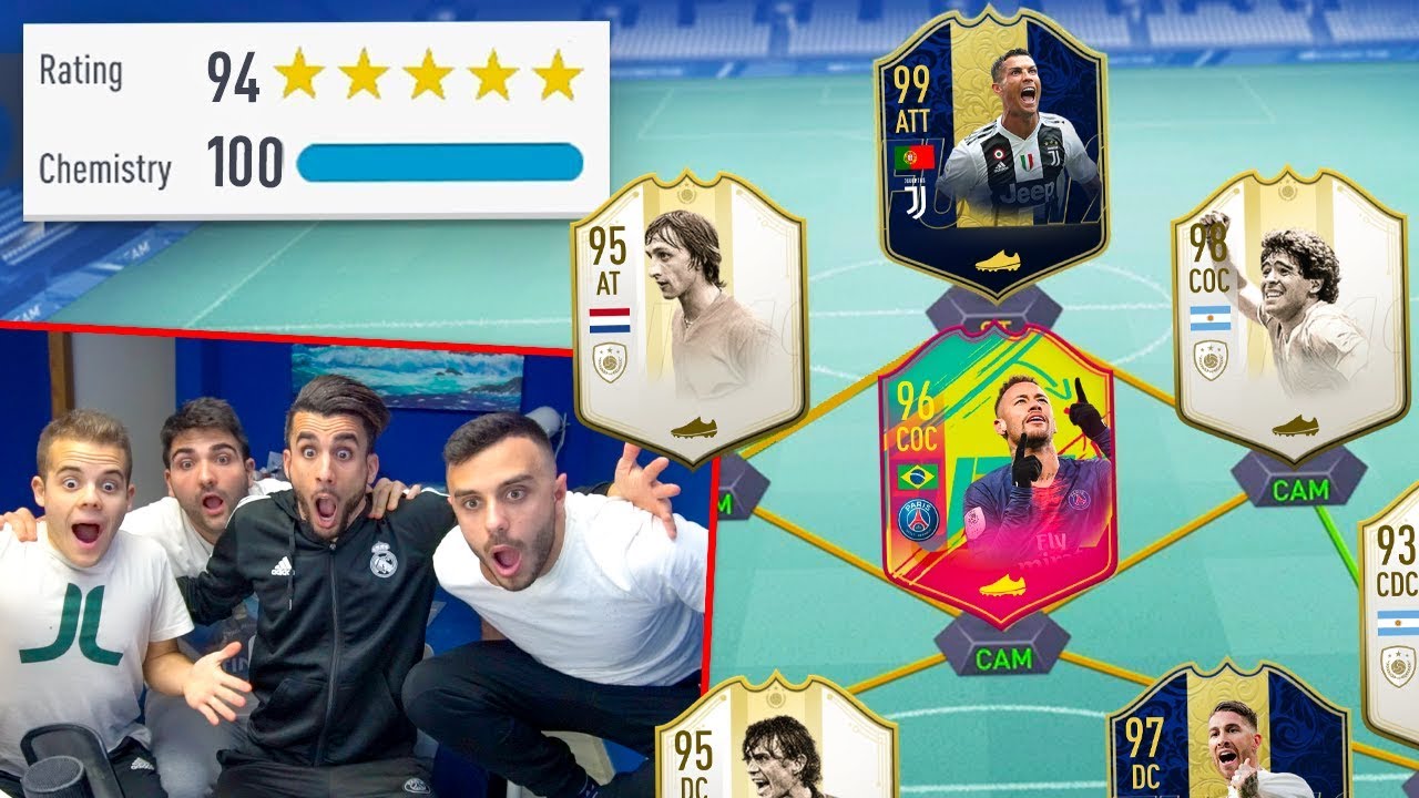 😱 proviamo il RECORD dei RECORD! 194 FUT DRAFT CHALLENGE w/ FIUS GAMER, ENRY LAZZA e TATINO23