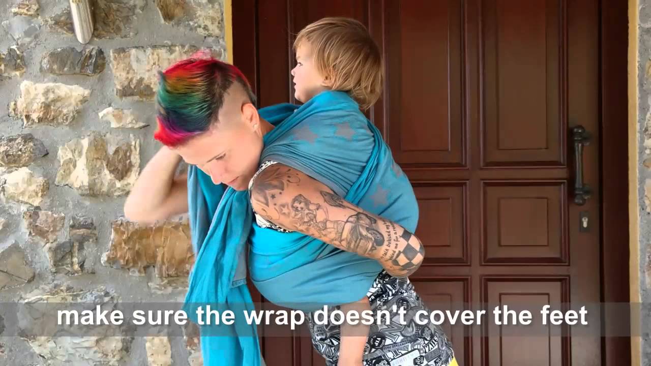 Wendy's Double Hammock Tied at Shoulder