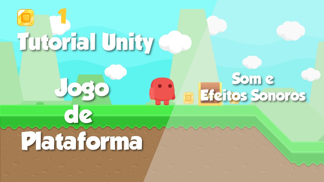 Tutorial Unity | Jogo de Plataforma | Som e Efeitos Sonoros - Aula 09/11