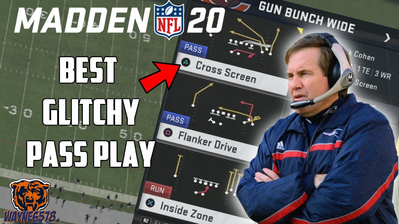 GLITCH PASS PLAY MADDEN 20 - HOW TO BEAT EVERY COVERAGE IN MADDEN 20 - UNSTOPPABLE MADDEN 20 PLAY