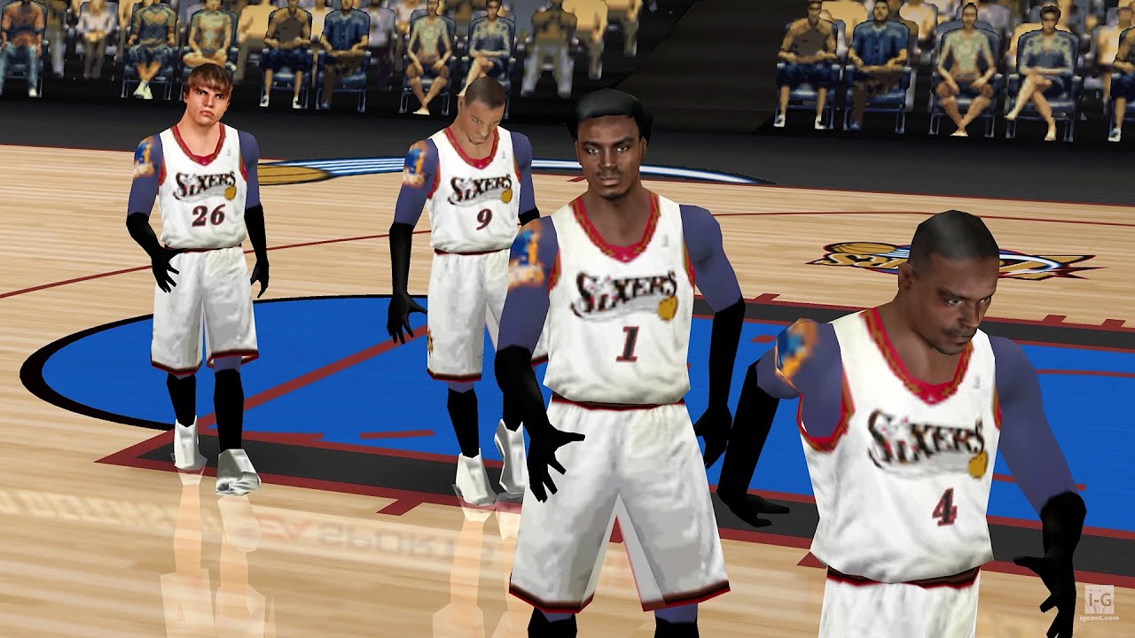 NBA Live 06 - Геймплей на PSP