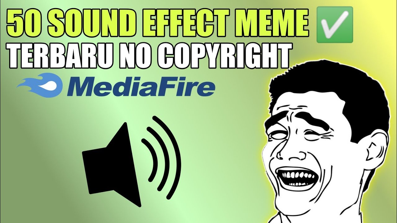 50 SOUND EFFECT UNTUK KONTEN EXE GAMING || FREE DOWNLOAD MEDIAFIRE