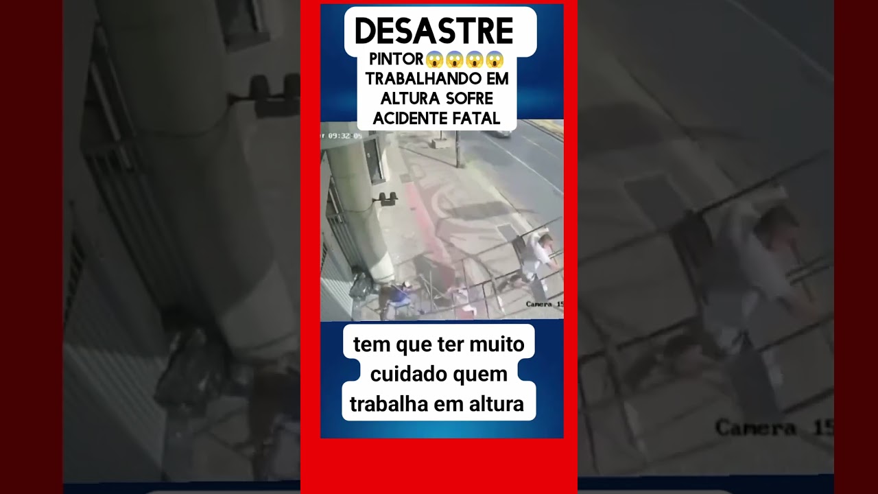 trabalho em altura n&atilde;o &eacute; brincadeira #noticias #viral #alerta #nr35 #shorts