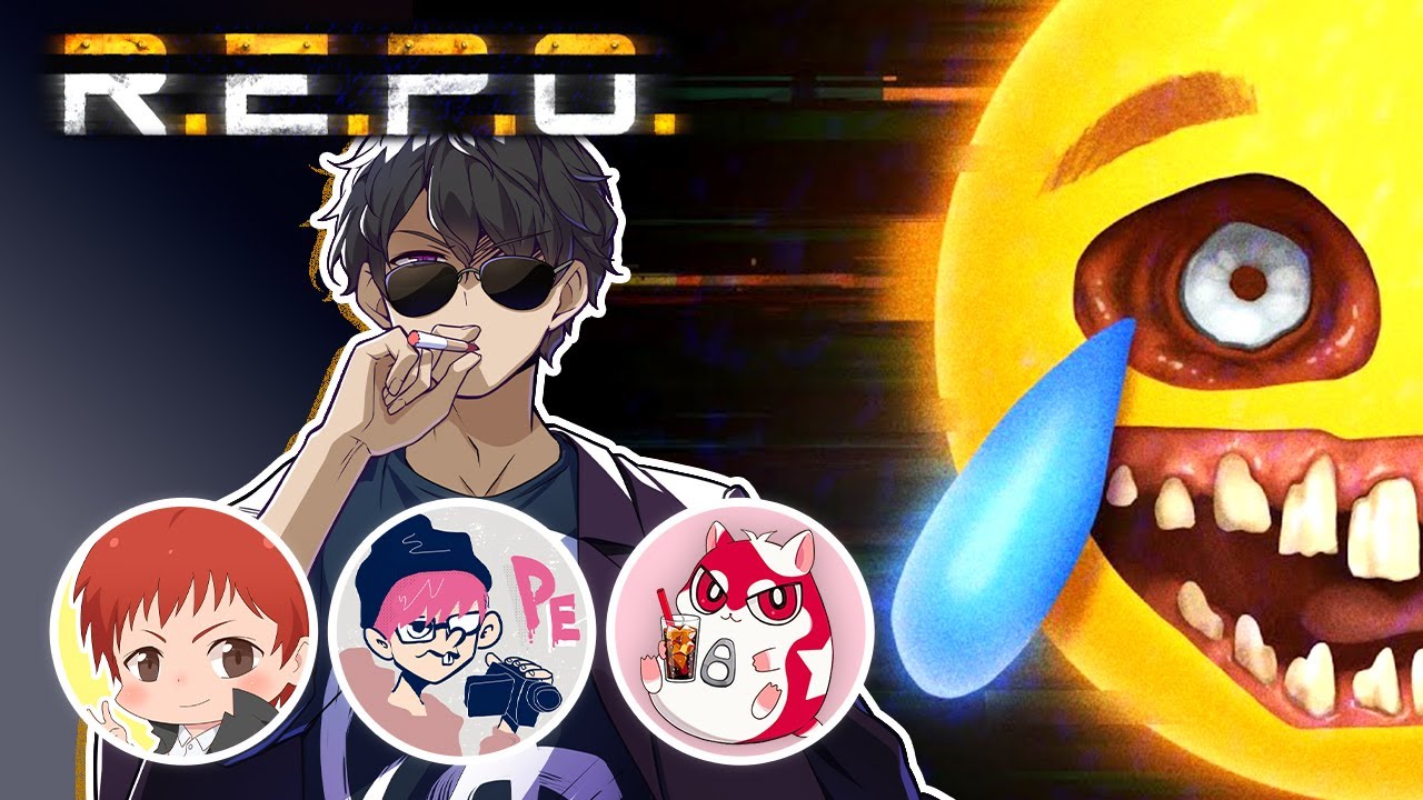 【R.E.P.O】赤髪のともさん、ぺちゃんこさん、最高コーラさんとホラゲー！【ぼんじゅうる視点】
