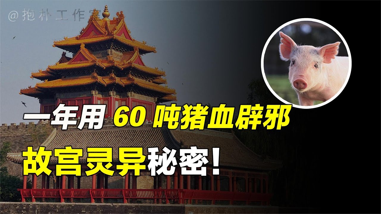 一年用60吨猪血辟邪，故宫背后的风水秘密有多不简单？【抱朴工作室】