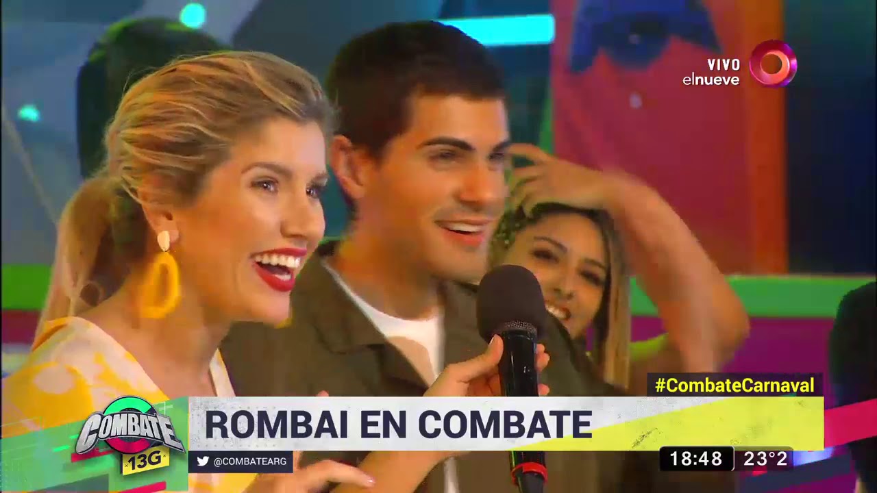 ¡El nuevo Rombai canta en vivo en Combate sus éxitos!