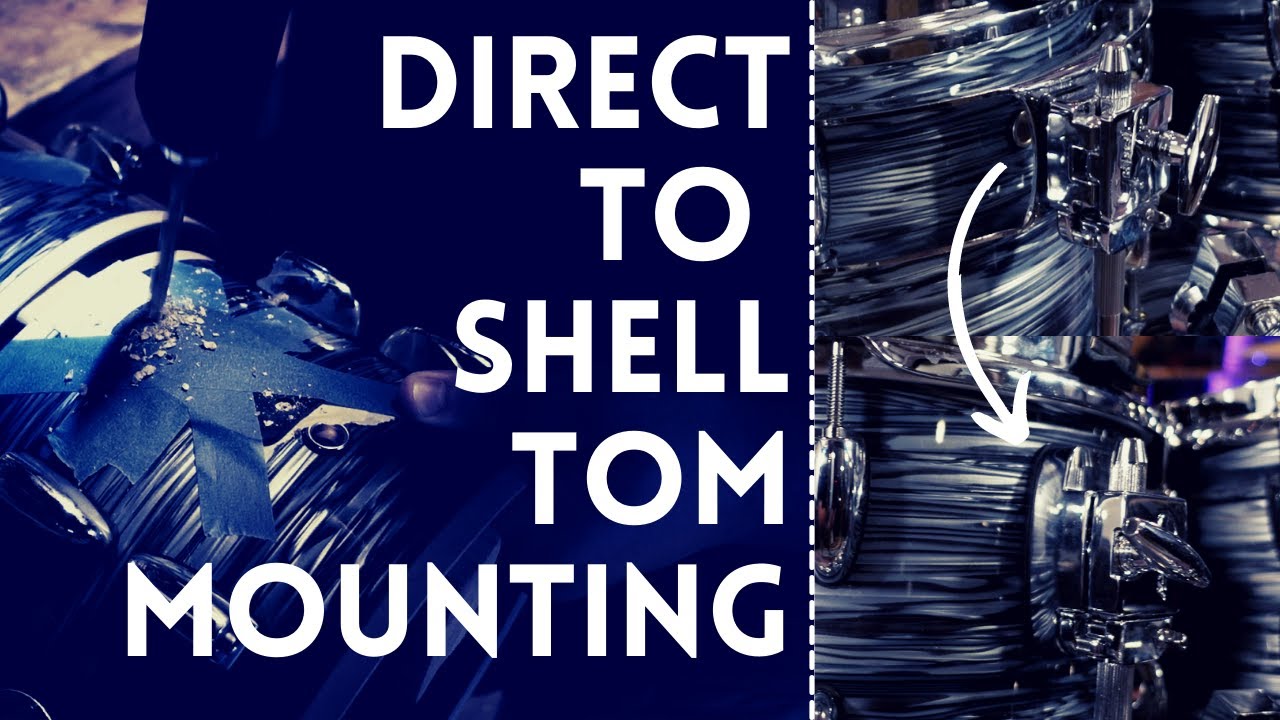 Direct To Shell Tom Mounts // Installation & Comparison