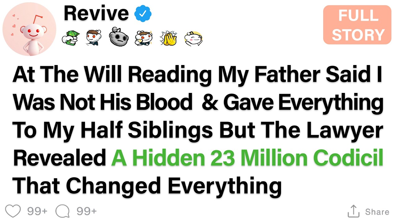 My Father Disowned Me And Left His Entire Estate To Victoria And James Until The Lawyer...