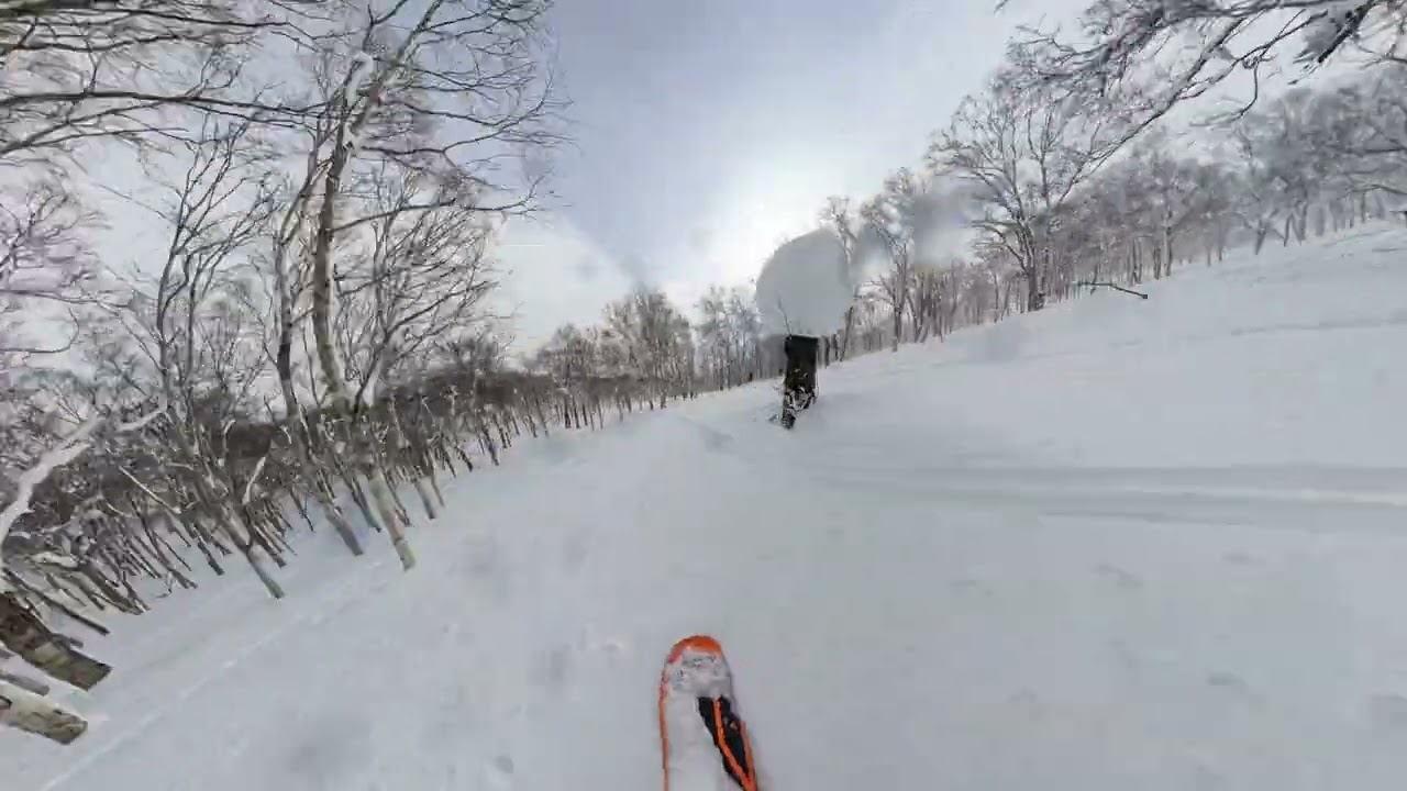 Snowboarding NISEKO's Gate 11 Backcountry POV (4K)