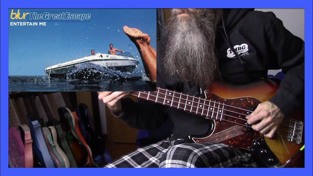 Blur - Entertain Me (bass cover)