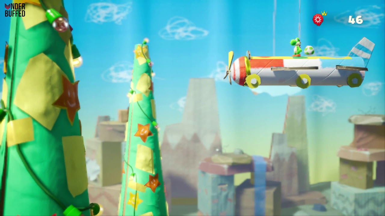 [Yoshi's Crafted World] Altitude Adjustment - All Smiley Flowers, Red Coins