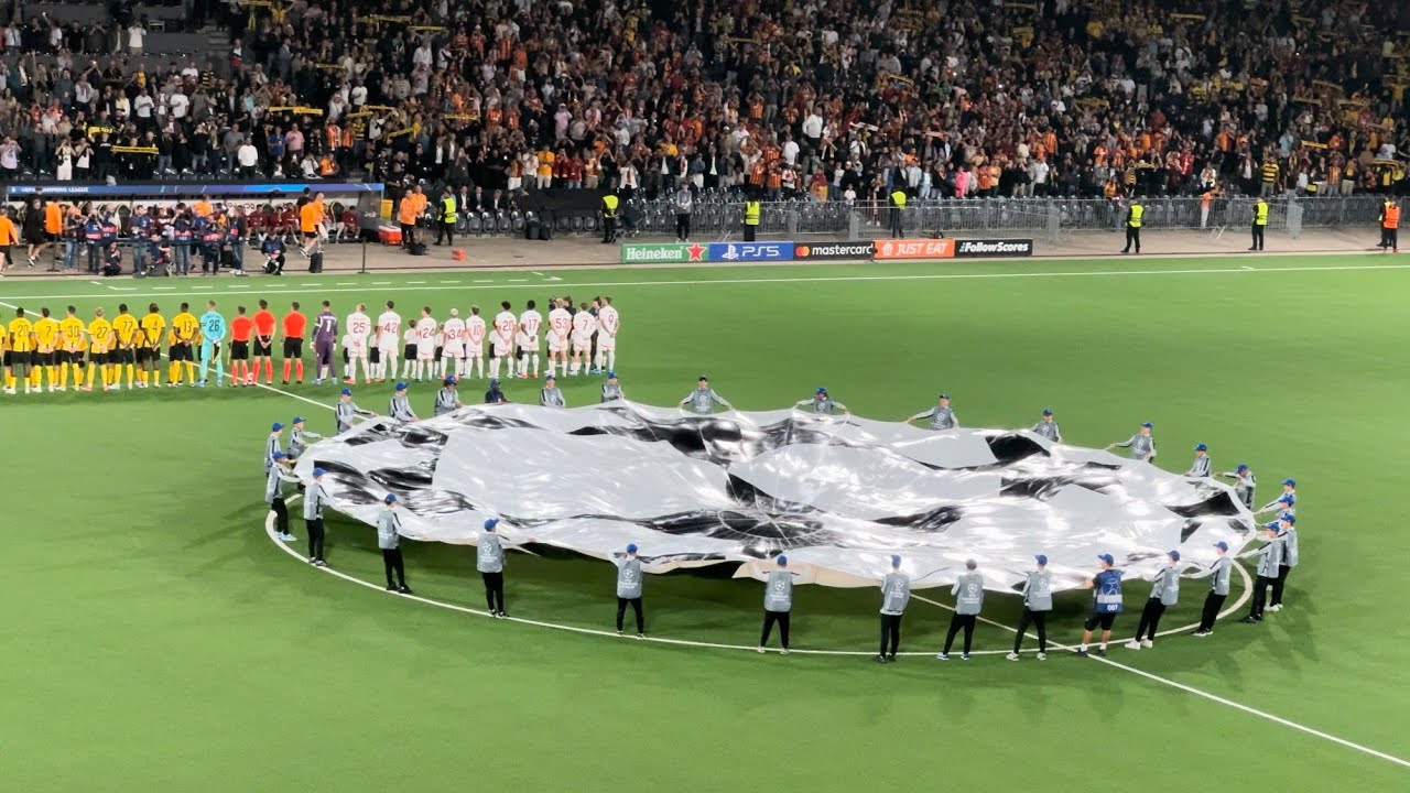 NEW CHAMPIONS LEAGUE ANTHEM 24/25  GALATASARAY vs. YOUNG BOYS CL PLAYOFF