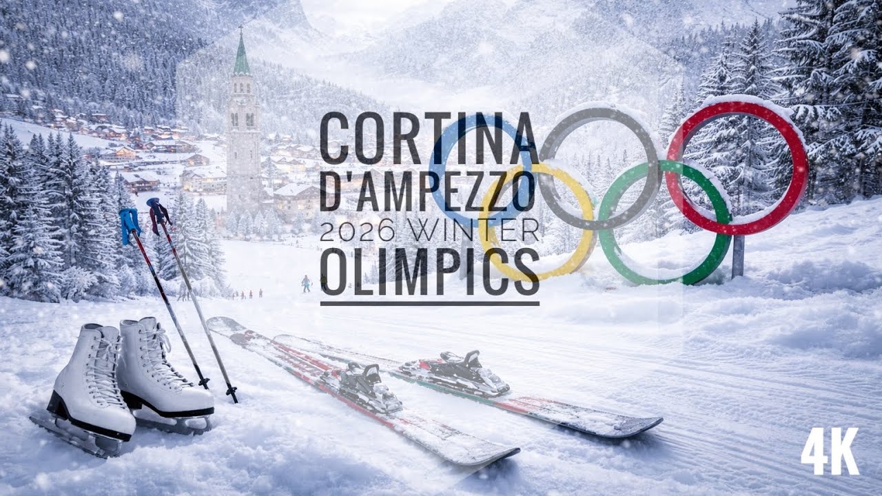 Cortina d’Ampezzo in Winter ❄️ Inside the Future Olympic Slopes 2026 [4K]