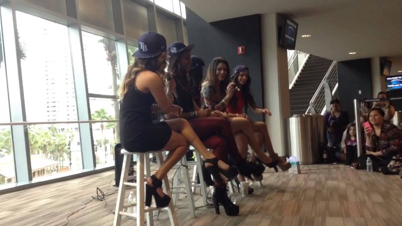 Fifth Harmony Q&A - Tampa, FL (Neon Lights Tour 2/26/14)