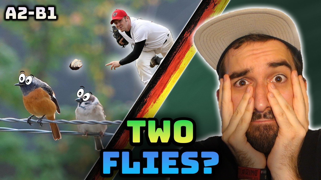 How to Say “Kill Two Birds with One Stone” in German (Idiom Explained, A2–B1)
