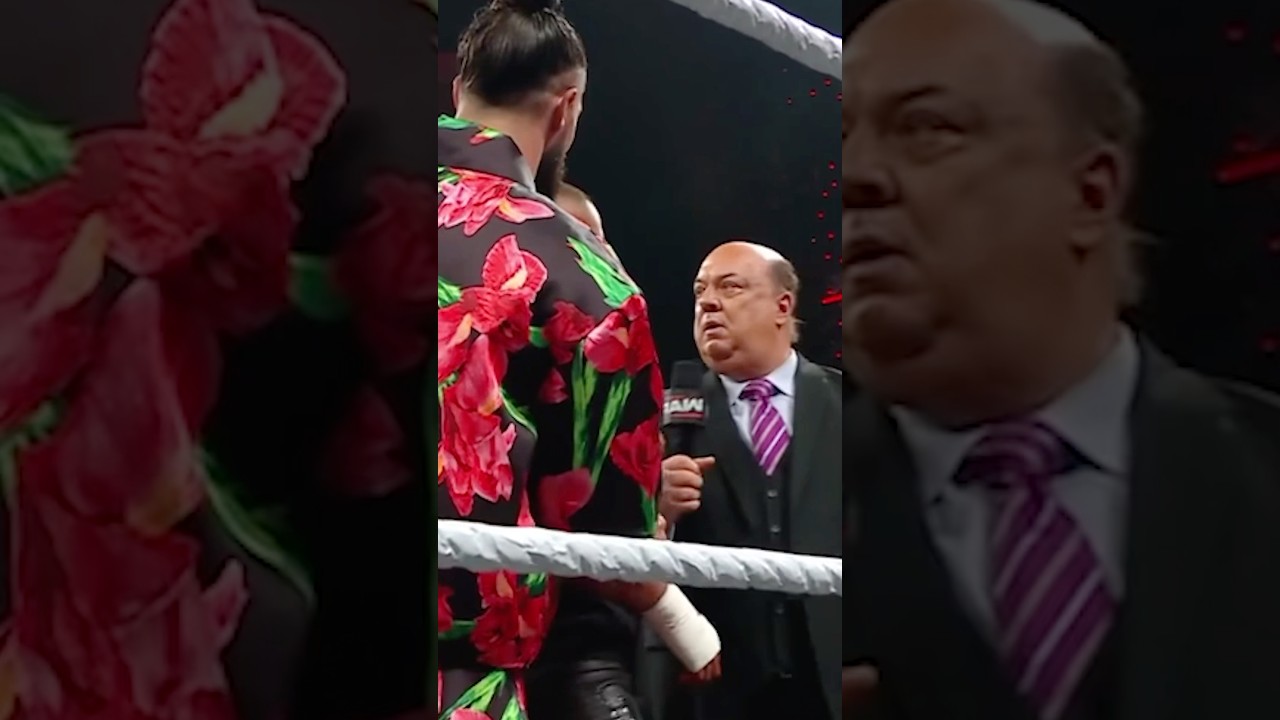 Paul Heyman popełnia błąd&hellip; 😳 #wweraw