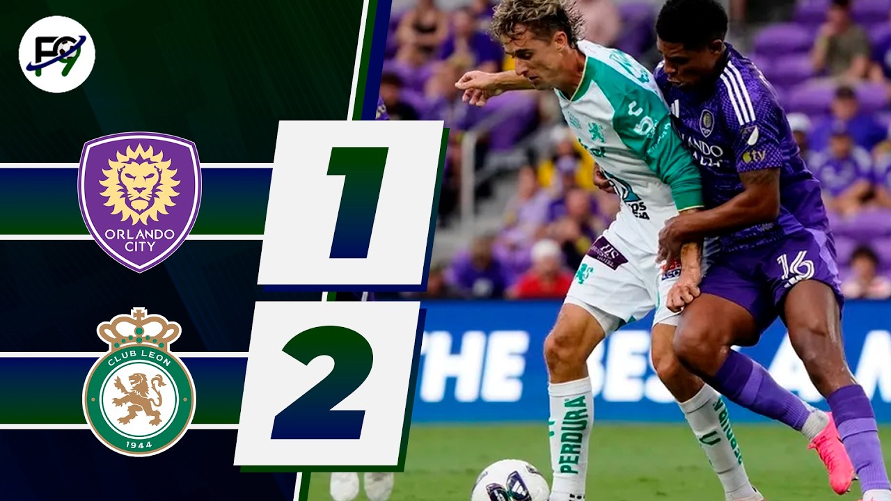 ⚽ LE&Oacute;N DE VISITA VENCE 2-1 A ORLANDO CITY POR LEAGUES CUP 2026🏆