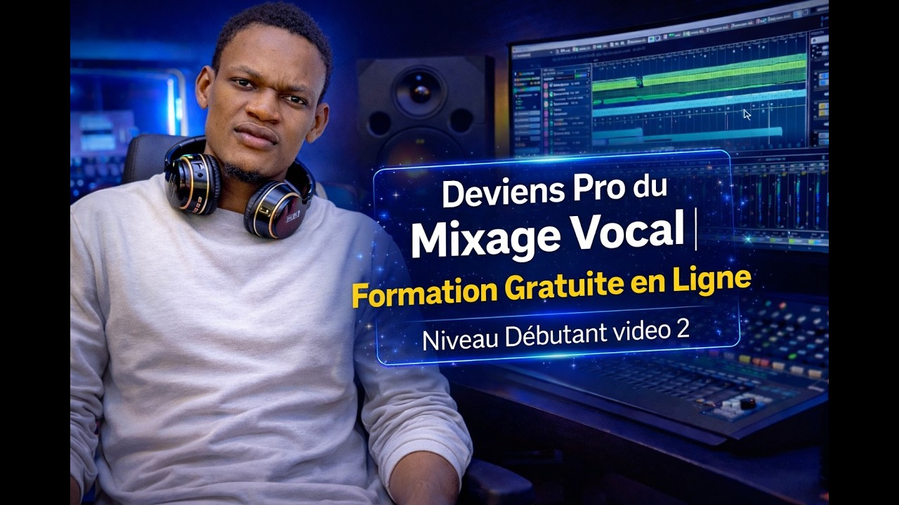 Mixage Vocal  Formation Gratuite en Ligne Niveau Débutant video 2