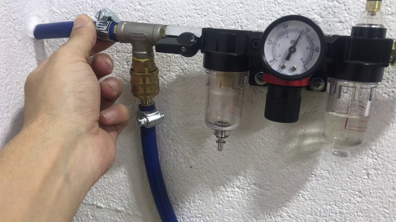Como hacer INSTALACIÓN de AIRE COMPRIMIDO muy fácil #ismapro