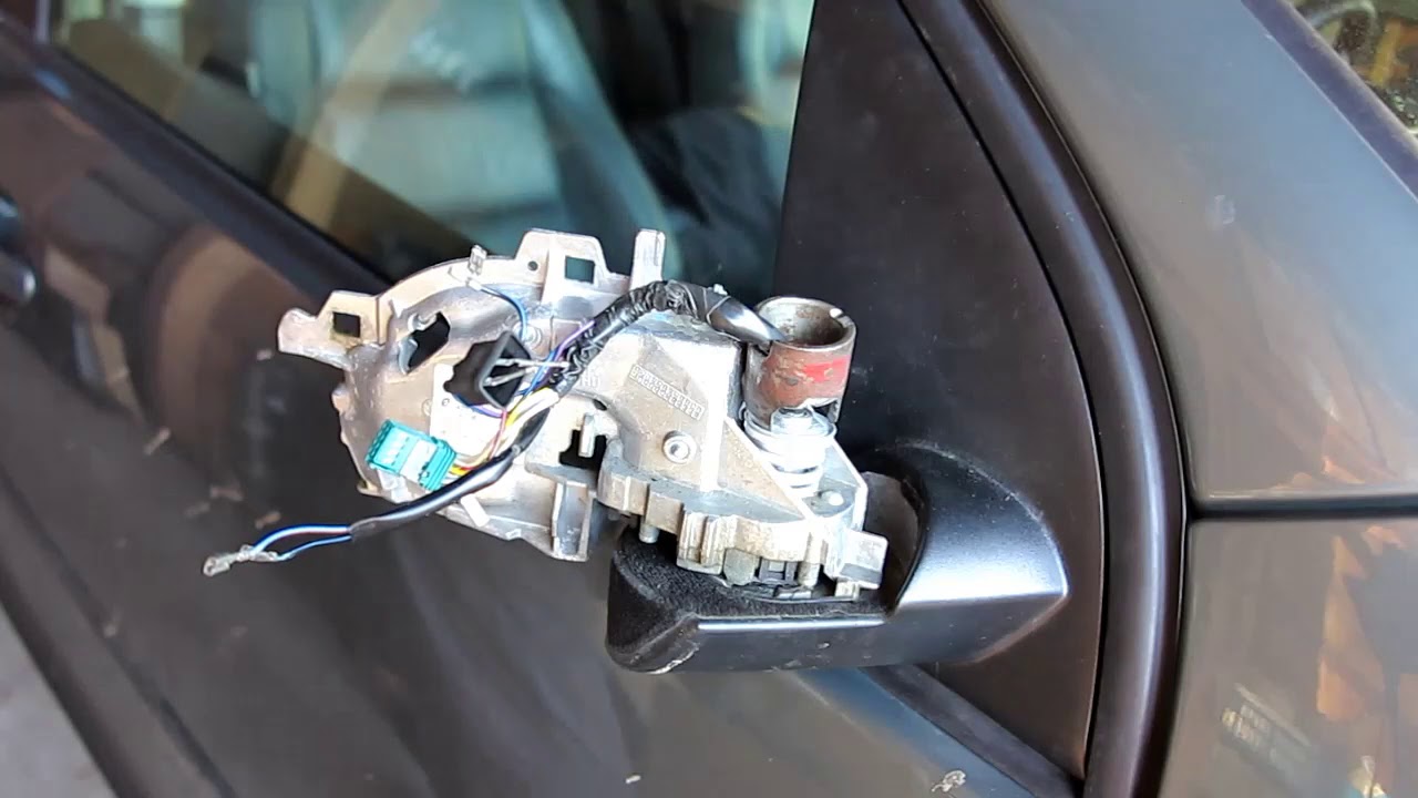 vw golf/jetta mk5, passat 6 tükör szétszerelés, mirror removal