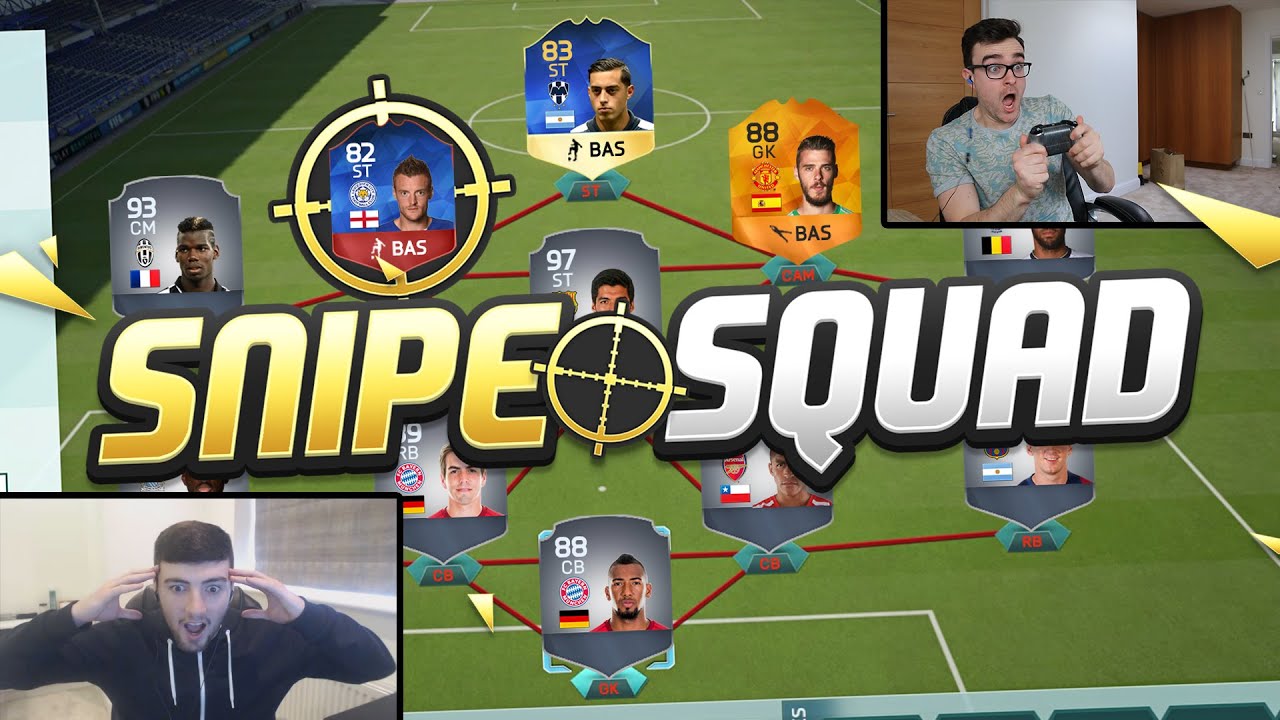 FIFA 16 SNIPE SQUADS!!! TEAM OF THE SEASON FUNES MORI!!! New Fifa 16 Squad Challenge