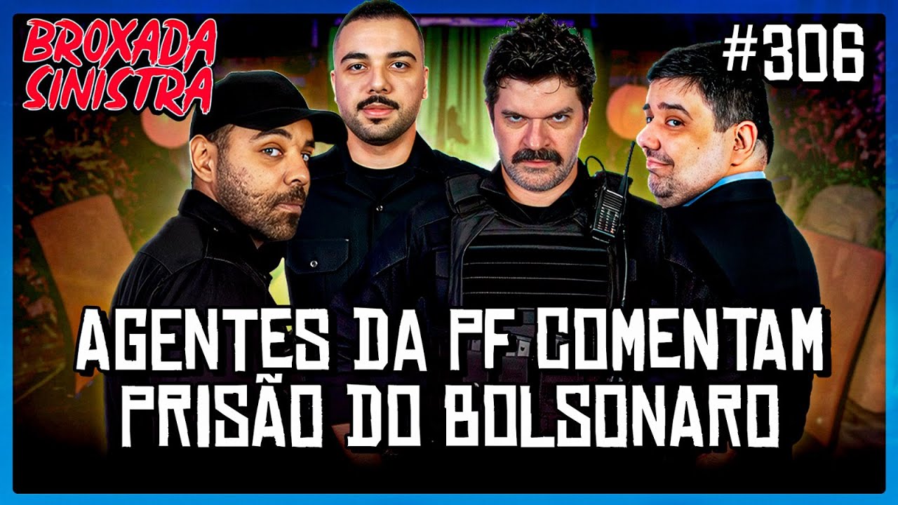 BOLSONARO PRESO POLICIA FEDERAL COMENTA - #306