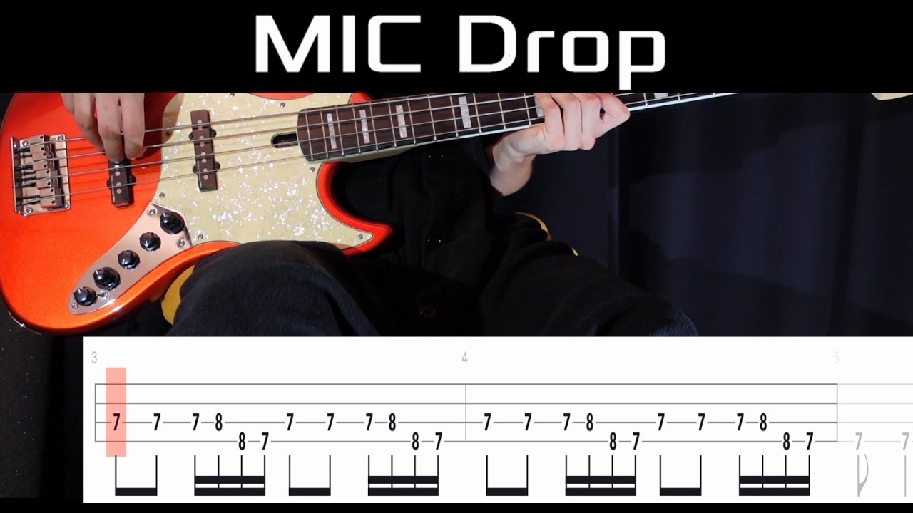 MIC Drop (BTS) - Bass Cover WITH TABS