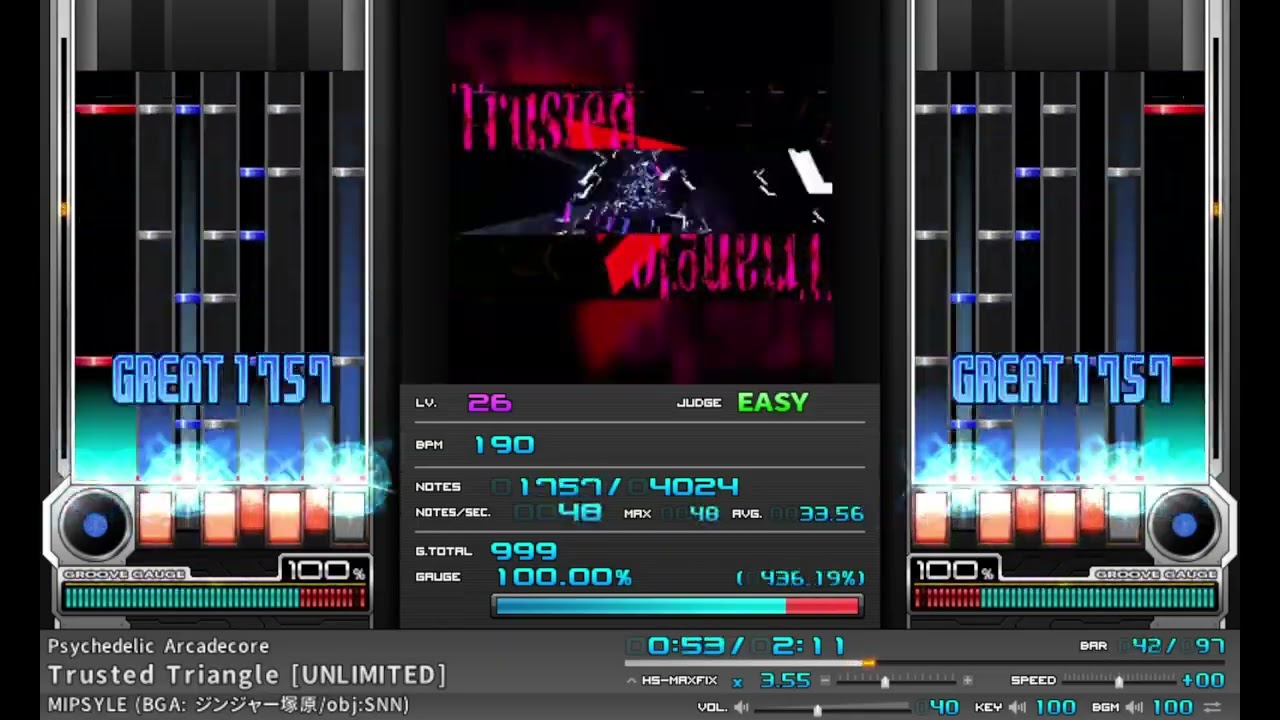 【BMS差分】st11?Trusted Triangle [UNLIMITED]
