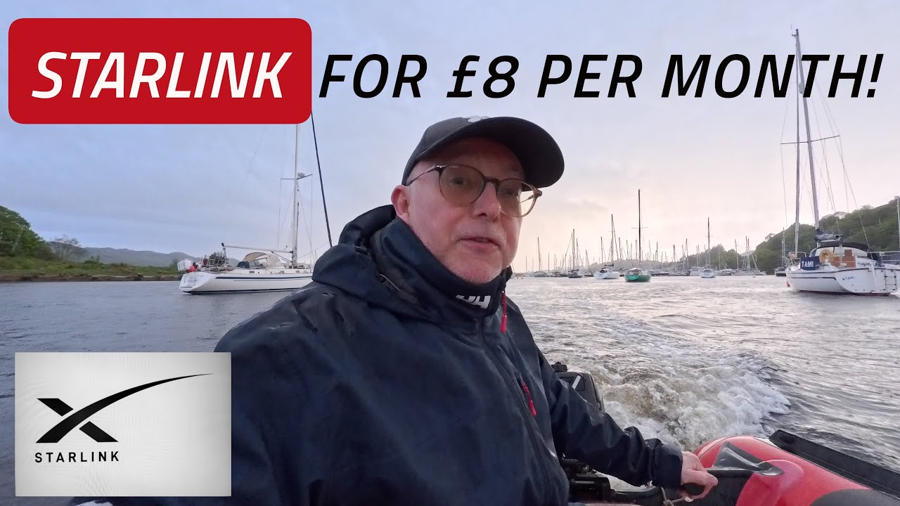 How To Get STARLINK for £8:00 Per Month & Boat Jobs | Sailing Madness Ep59.