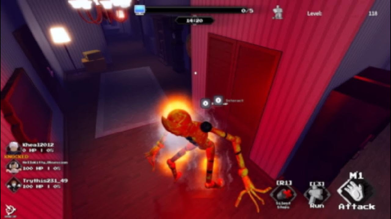 Lava Puppet on 4 game