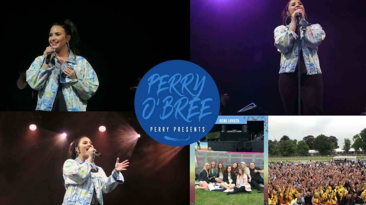 Demi Lovato Newmarket Racecourse 9/06/2018
