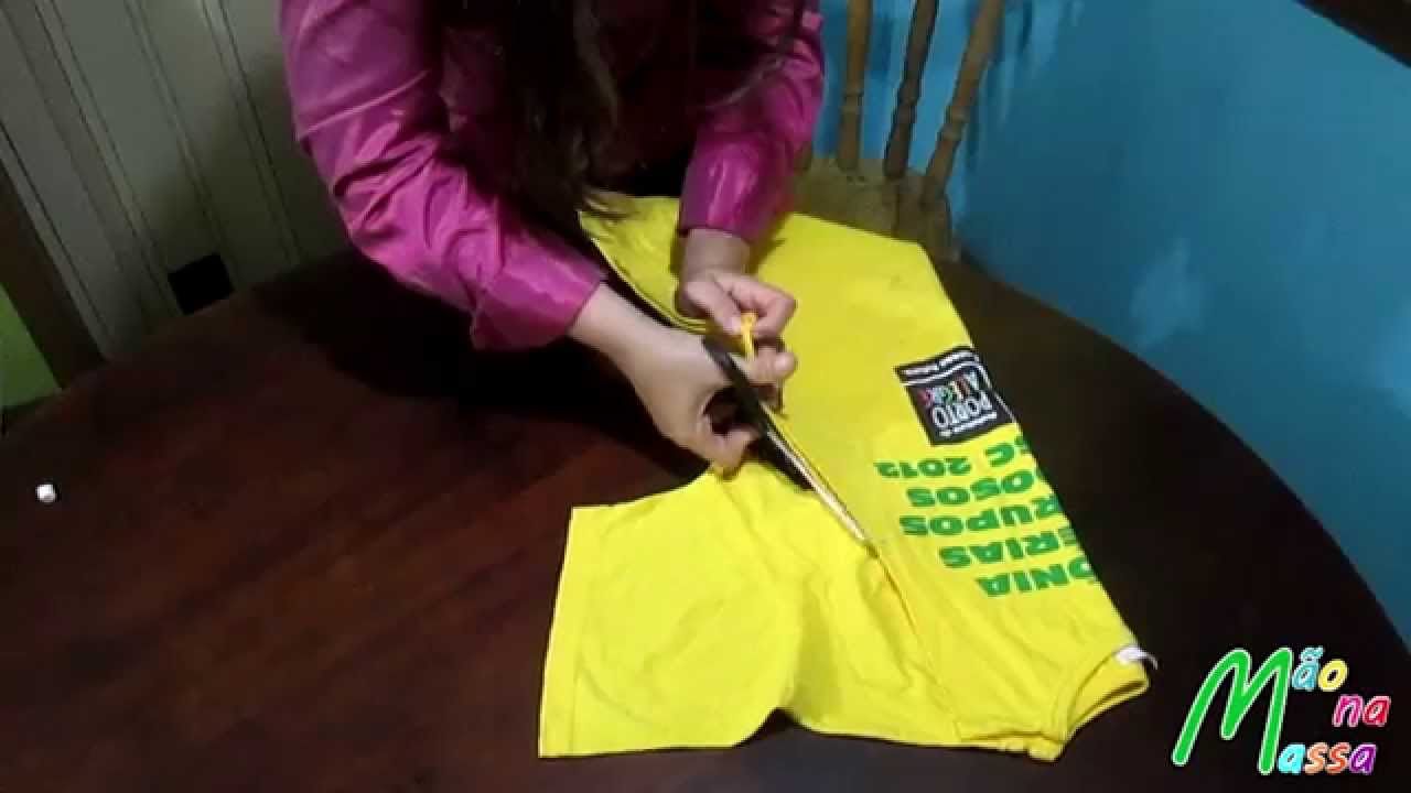 Customização de camiseta - DIY t-shirt